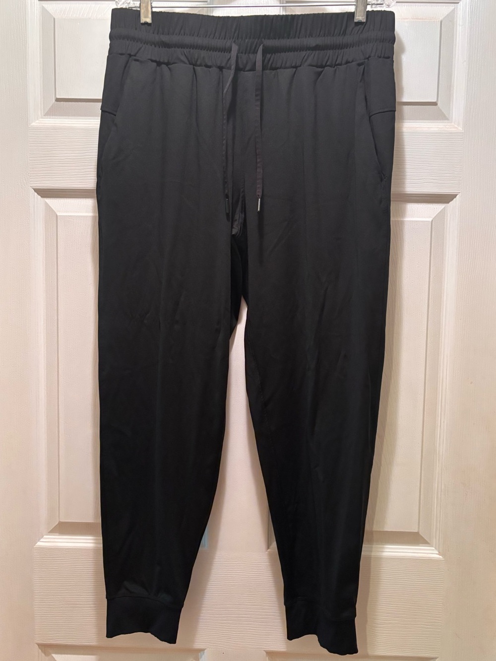 Women's Black Drawstring Jogger Sweatpants